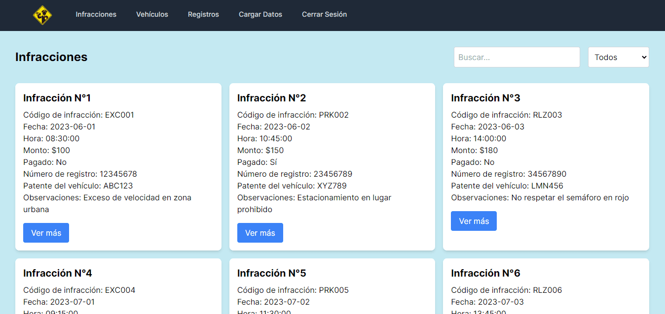 Traffic Violation Manager